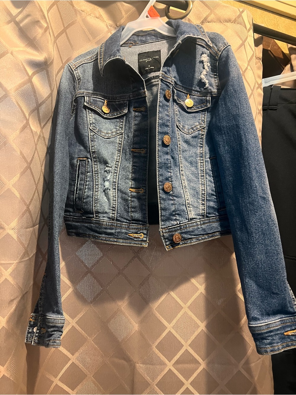 Celebrity Pink Girls Blue Denim Jacket